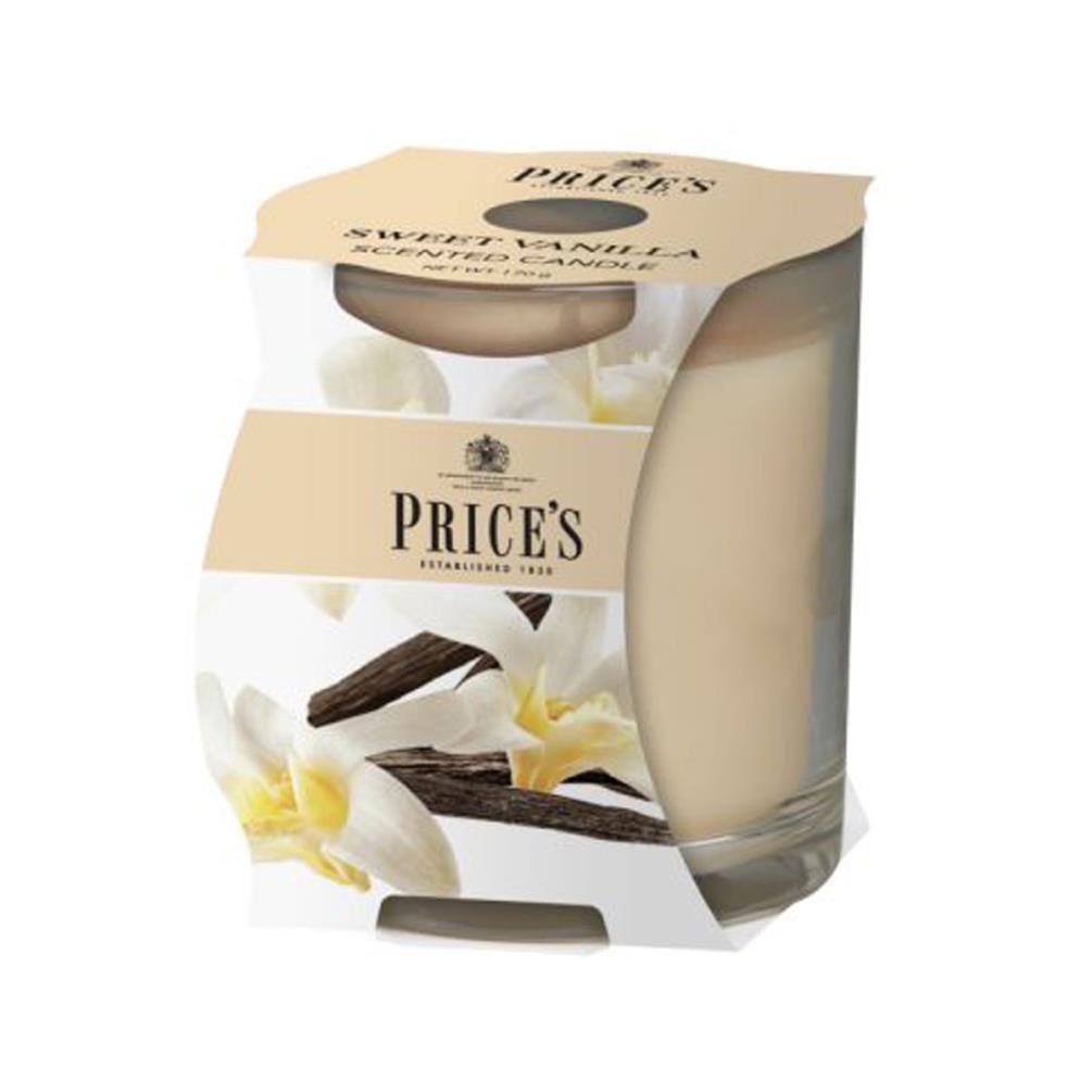 Price's Sweet Vanilla Cluster Jar Candle Extra Image 1